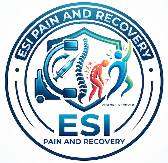 ESI Pain & Recovery Seal Logo